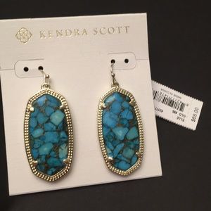 Kendra Scott Turquoise Earrings